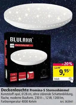 Holz Possling Deckenleuchte Promina-S Sternenhimmel Angebot