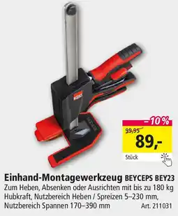 Holz Possling Einhand-Montagewerkzeug BEYCEPS BEY23 Angebot