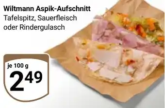 Globus Wiltmann Aspik-Aufschnitt Angebot