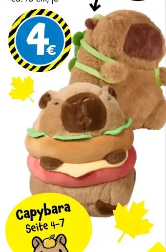 TEDi Plüschtier Capybara Angebot