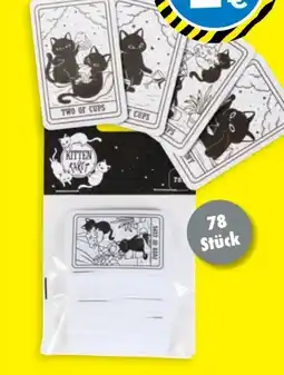 TEDi Sticker Katzen-Tarot Style Angebot