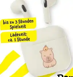 TEDi Kinder In-Ear Kopfhörer Capybara Angebot
