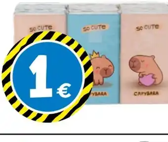 TEDi Taschentücher Capybara Angebot