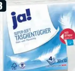 B1 Discount Baumarkt ja! Taschentücher Angebot