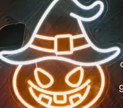 TEDi Neon-Schild Kürbis Angebot