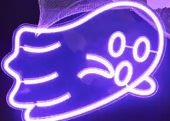 TEDi Neon-Schild Geist Angebot