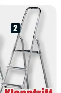 B1 Discount Baumarkt Alu-Haushaltsleiter Angebot
