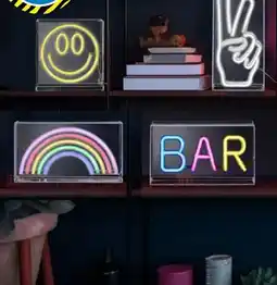 TEDi LED Neon Box Angebot