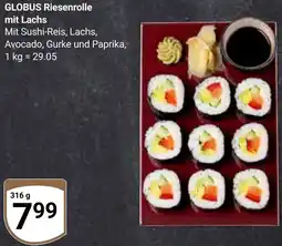 Globus GLOBUS Riesenrolle mit Lachs Angebot