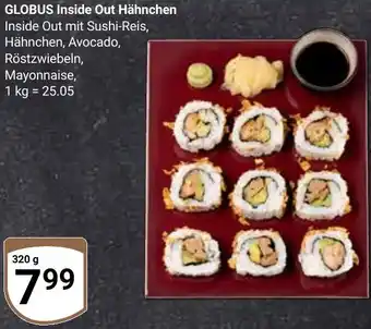 Globus GLOBUS Inside Out Hähnchen Angebot