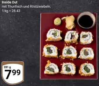 Globus Inside Out Angebot