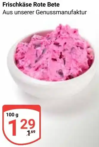 Globus Frischkäse Rote Bete Angebot
