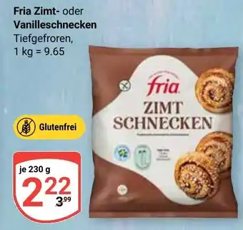 Globus Fria Zimt- oder Vanilleschnecken Angebot