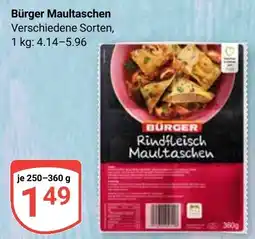 Globus Bürger Maultaschen Angebot