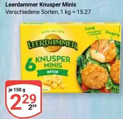 Globus Leerdammer Knusper Minis Angebot