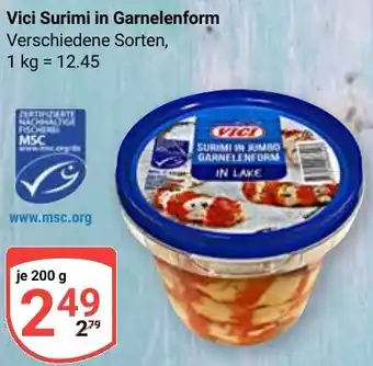 Globus Vici Surimi in Garnelenform Angebot