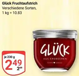 Globus Glück Fruchtaufstrich Angebot