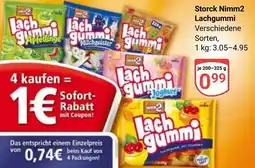 Globus Storck Nimm2 Lachgummi Angebot