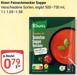 Globus Knorr Feinschmecker Suppe Angebot