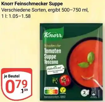 Globus Knorr Feinschmecker Suppe Angebot