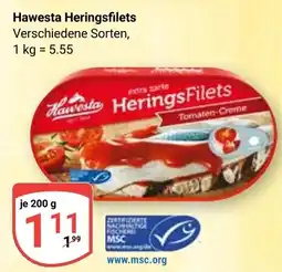 Globus Hawesta Heringsfilets Angebot