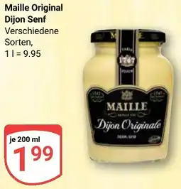 Globus Maille Original Dijon Senf Angebot