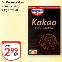 Globus Dr. Oetker Kakao Angebot
