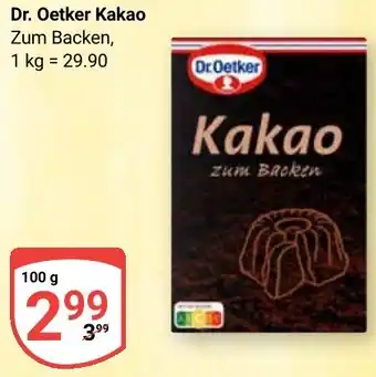 Globus Dr. Oetker Kakao Angebot