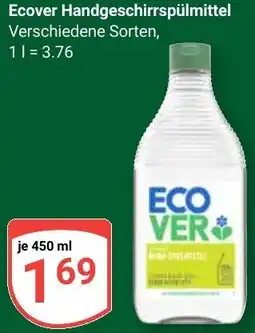 Globus Ecover Handgeschirrspülmittel Angebot