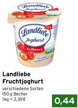 CAP Markt Landliebe Fruchtjoghurt Angebot