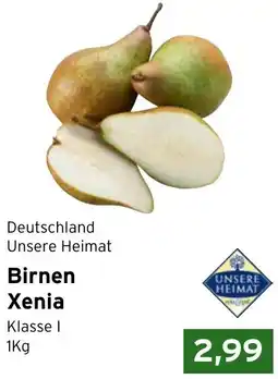 CAP Markt Unsere Heimat Birnen Xenia Angebot