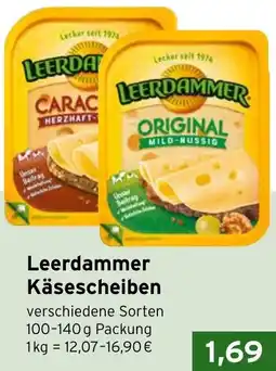 CAP Markt Leerdammer Käsescheiben Angebot