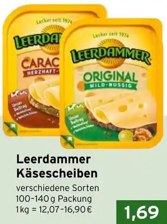 CAP Markt Leerdammer Käsescheiben Angebot