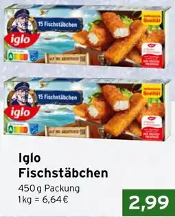 CAP Markt Iglo Fischstäbchen Angebot