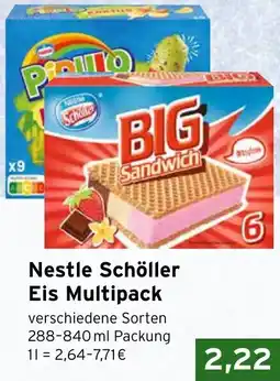 CAP Markt Nestle Schöller Eis Multipack Angebot