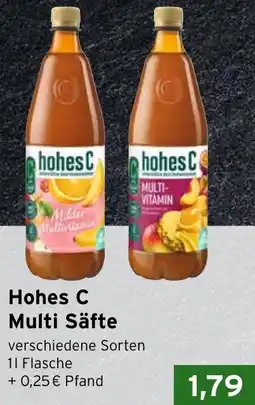 CAP Markt Hohes C Multi Säfte Angebot