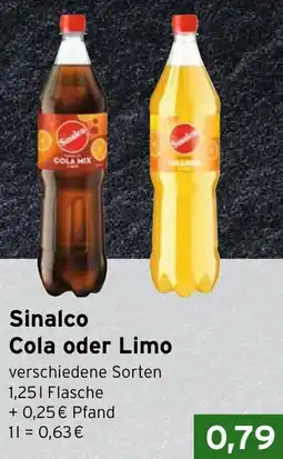 CAP Markt Sinalco Cola oder Limo Angebot