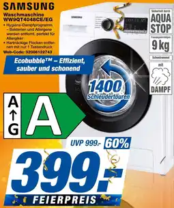 expert Techno Land SAMSUNG Waschmaschine WW9QT4048CE/EG Angebot