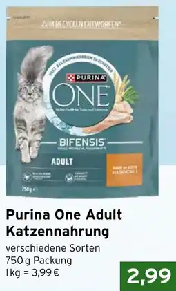 CAP Markt Purina One Adult Katzennahrung Angebot