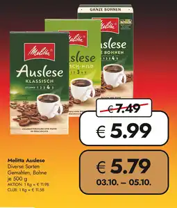 Travel Free Melitta auslese Angebot
