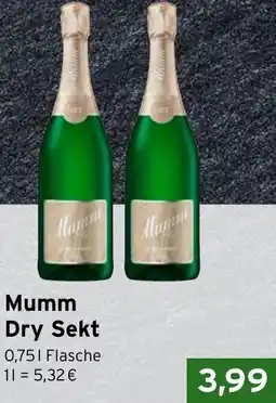 CAP Markt Mumm Dry Sekt Angebot