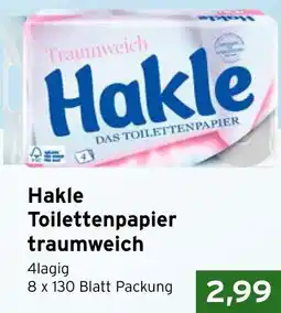 CAP Markt Hakle Toilettenpapier traumweich Angebot