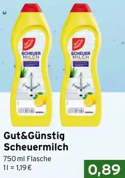 CAP Markt Gut&Günstig Scheuermilch Angebot