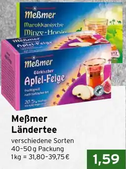 CAP Markt Meẞmer Ländertee Angebot