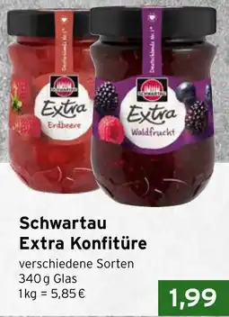 CAP Markt Schwartau Extra Konfitüre Angebot