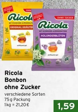 CAP Markt Ricola Bonbon ohne Zucker Angebot
