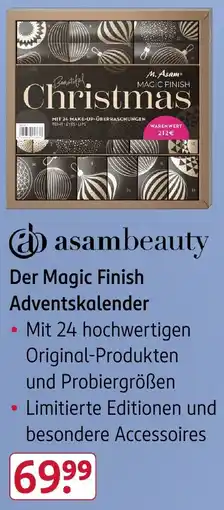Rossmann asambeauty Der Magic Finish Adventskalender Angebot
