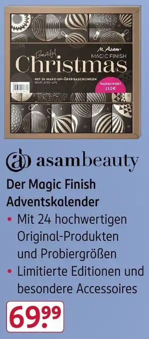 Rossmann asambeauty Der Magic Finish Adventskalender Angebot