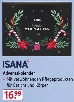 Rossmann ISANA Adventskalender Angebot