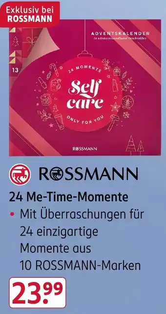 Rossmann ROSSMANN 24 Me-Time-Momente Angebot